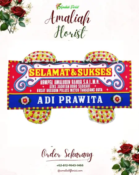 Papan Bunga Ucapan Selamat Kemang
