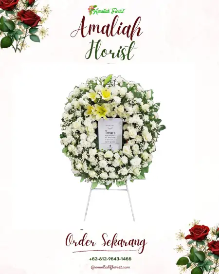Krans Bunga Duka Kemang